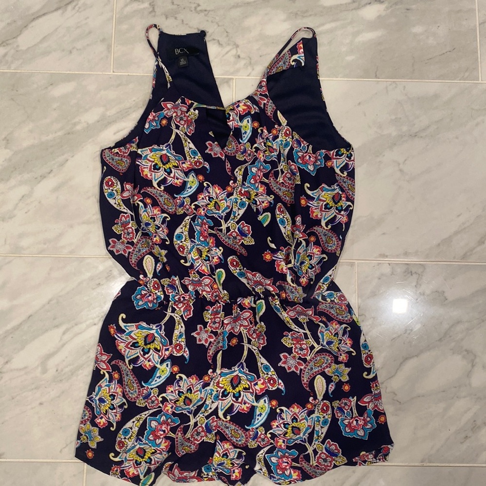 BCX multi color romper.
